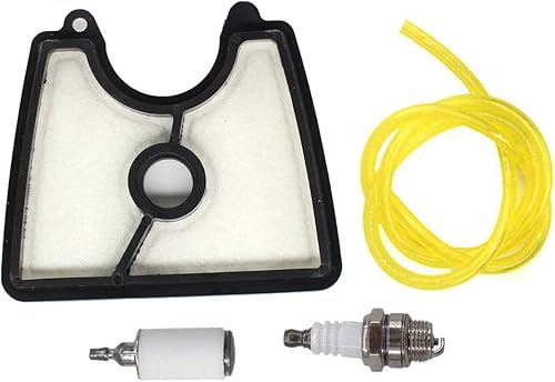 Miniatura 1 de AISEN Filtro de aire para 590848901 Husqvarna 125B 125BVX 125BX 125BX Kit de ajuste de sopladores de hojas Filtro de línea de combustible Bujía