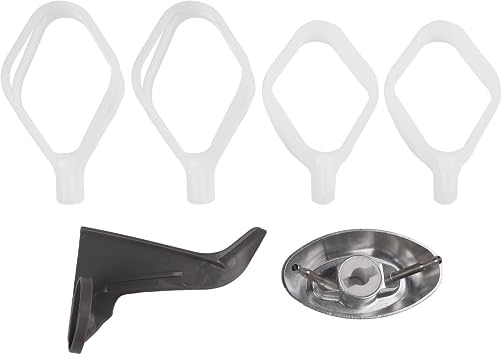 Baking Mixer Paddle Set - Metal Whip Drive & Dough Hook Extender, Food-Safe For Top Brand Mixers & DIY Baking Projects, Fits Plus/Classic/NutriMill Mixers For Cake Batter, Cookie Dough & Bread