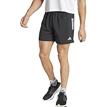 adidas Uomo Own The Run Shorts, Black, S 5 inch