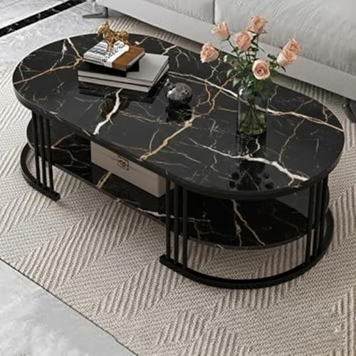 Image of Coffee Table Centre Table (Black Black, Full)