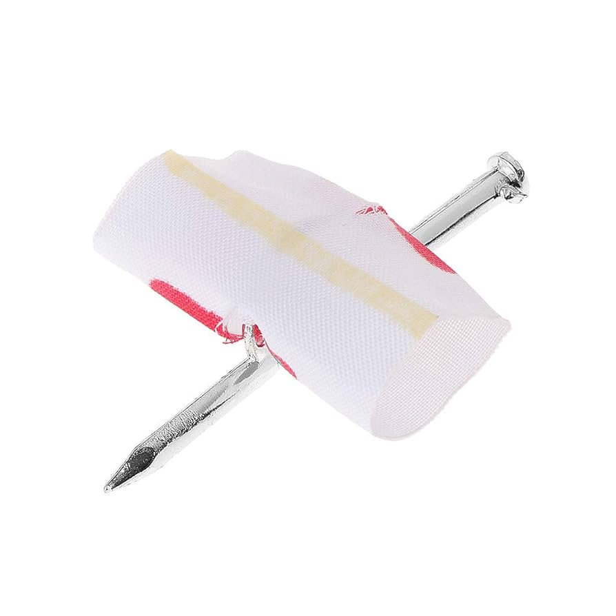 10pcs Novelty Finger Piercing Nail Prank Toys Fake Bloody Nail Bandage Trick Joke Toy For Halloween Party Fancy Gags Horror Prop