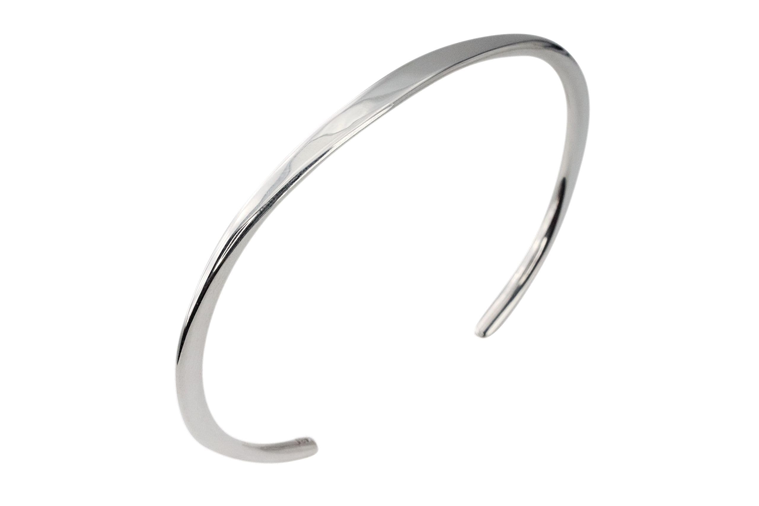 SILBERMOOS Herren Damen Armspange Armreif Design elegant offen 925 Sterling Silber