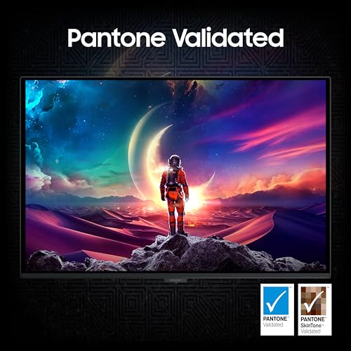 Image of Samsung 27 inch Odyssey QD-OLED G5 Gaming Monitor (Smartchoice) |QHD 2560 x 1440|180 Hz|0.03ms|Pantone-Validated|G-Sync|Free Sync|Glarefree|Ports-DP,HDMI,Headphone|1 Billion Color| LS27FG502SWXXL|Black
