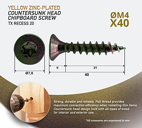 DOJA Barcelona, TORX, 4x40 - Image 3