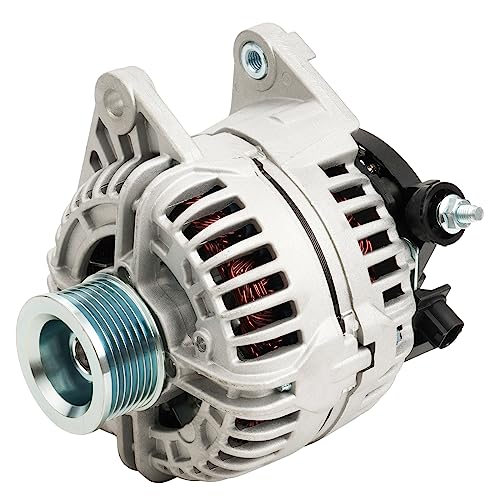 Image of PHILTOP New 13985N Alternator Compatible with Dodge, 2003-2006 Ram 1500 5.7L, 2003-2006 Ram 2500 5.7L, 2004 Durango 5.7L, 2003-2006 Ram 3500 5.7L 136A Alternator Replacement