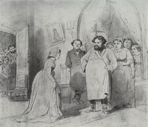 Pintura decorativa la governante de Vasily Perov para dar un aire cultural a tu sala de estar