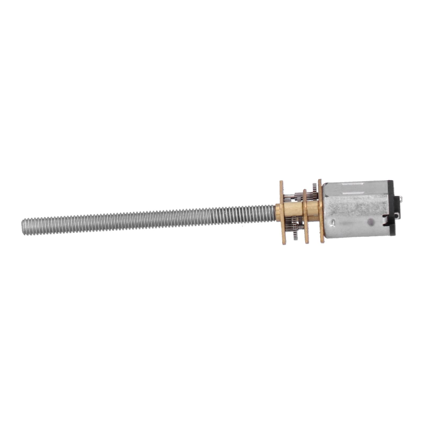 Drehzahlreduzierungsmotor, DC 6 V Lineargetriebemotor, Elektrisches Leitspindelgetriebe M4 X 55 Mm, 180 U/min, Motor mit Gewindeausgangswellenführung, Linearbewegungs-Leitspindeln