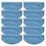 WIIYENA Roboter-Staubsaugertuch für Uninell für UR1 Roboter-Staubsauger, Ersatzteile, Mikrofasertuch-Set (10 Stück)