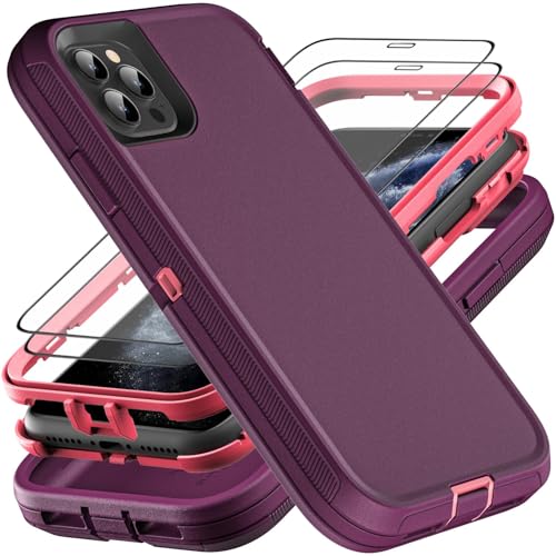 Coque antichute iPhone 11 Pro robuste verre trempé protection écran poussière