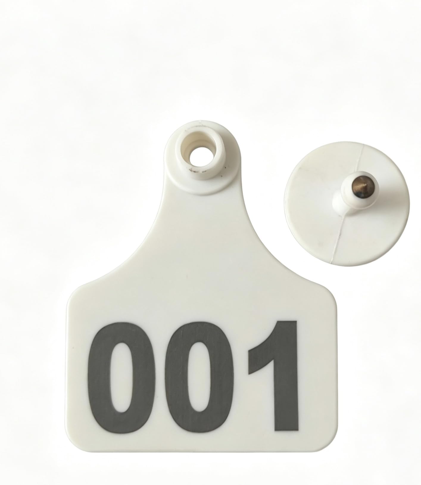 Marchi auricolari in plastica for bovini numerati 401-500