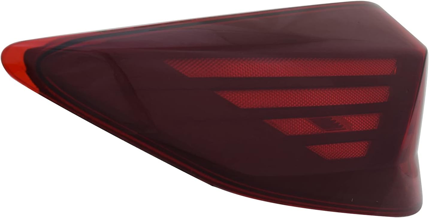 TYC Left Tail Light Assembly Compatible with 2019-2020 Hyundai Elantra
