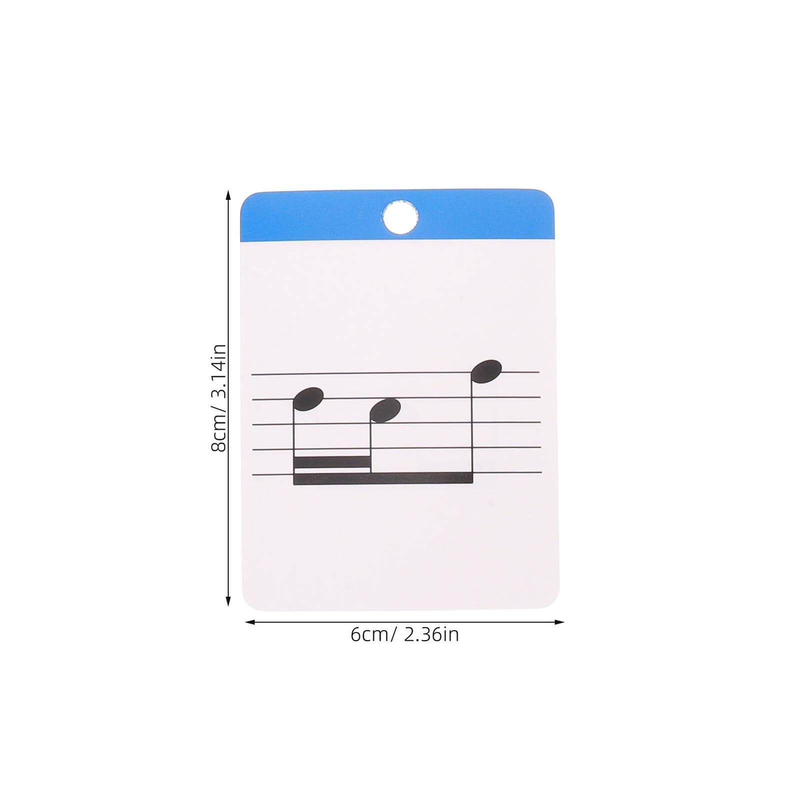 FRCOLOR Set di Schede Didattiche per Teoria Musicale Pianoforte, Strumento per Imparare le Note Musicali, Accessori per Esercizi di Ritmo e Lettura Musicale, per Studenti e Principianti