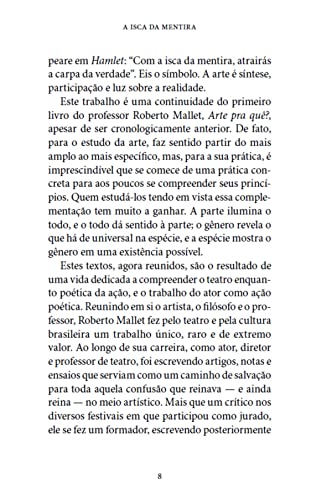 A isca da mentira e a carpa da verdade