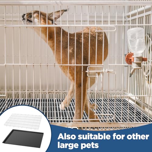 Dog Crate Divider Panel and Dog Crate Tray Set 41 inch Replacement Floor Grid Dog Crate Divider Dog Potty Tray Elevated Floor Grid for Dog Crate Pet Cages Home Dog Crate Divider Panel and Dog Crate Tray Set 41 inch Replacement Floor Grid Dog Crate Divider Dog Potty Tray Elevated Floor Grid for Dog Crate Pet Cages Home
