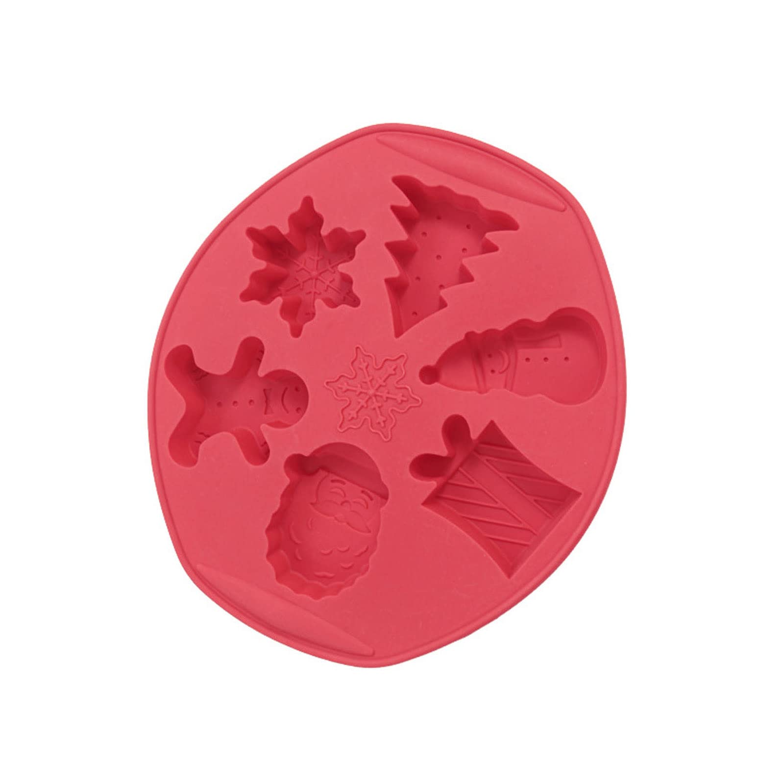 Kalttoy Silicone Mousse Christmas Themed Silicone Molds Chocolate Mold Baking Accessories for Baking Cake Chocolate Molds Shapes
