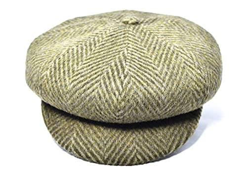 Bonnet d'hiver avec visière verte thermique de pêche Generico