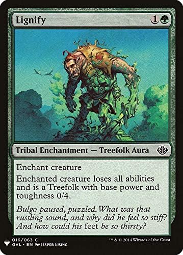 Magic: The Gathering - Lignify - Mystery Booster - Duel Decks Anthology, Garruk vs. Liliana