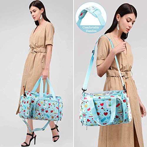 coopay knitting bag large crochet bag huge knitting bags and totes organizer yarn storage organizer for unfinished project knitting needles crochet hooks skeins yarn -ideal knitting amp crochet gift