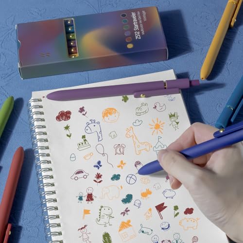 UIXJODO 6 Pcs Colored Gel Pens