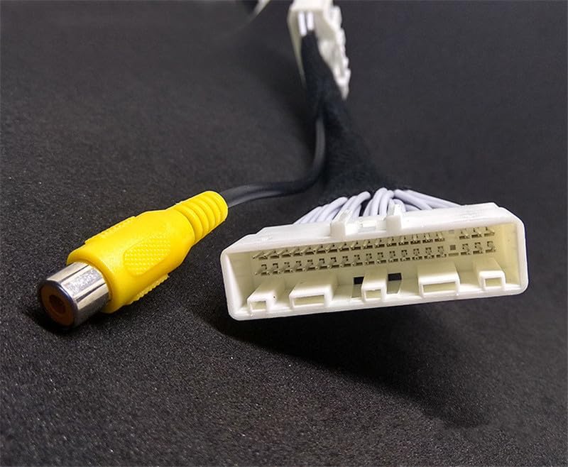 Video Input Switch Reverse Parking for RCA Adapter Cable for RCA Adapter Cable for Infiniti Q50L Q50 2018 Car Rear View Camera - (Color Name: for RCA Adapter)