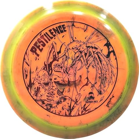 DOOMSDAY DISCS Pestilence Disc Golf Distance Driver | Easy to Throw for Effortless Distance (Weights Vary) Cover