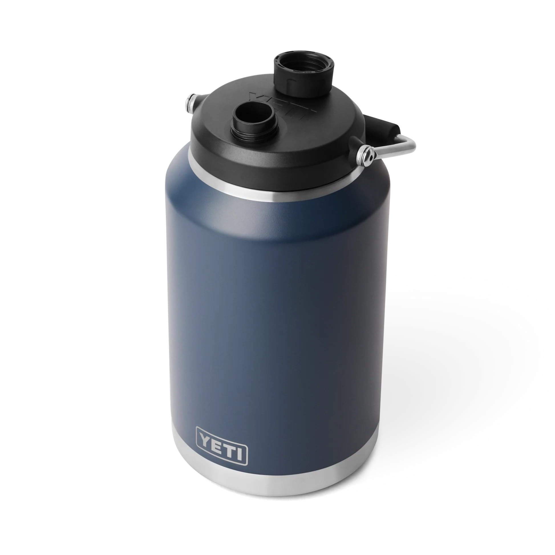 YETI Rambler Carafe isotherme en acier inoxydable avec bouchon magnétique, bleu marine, 1 g (3,7 l)