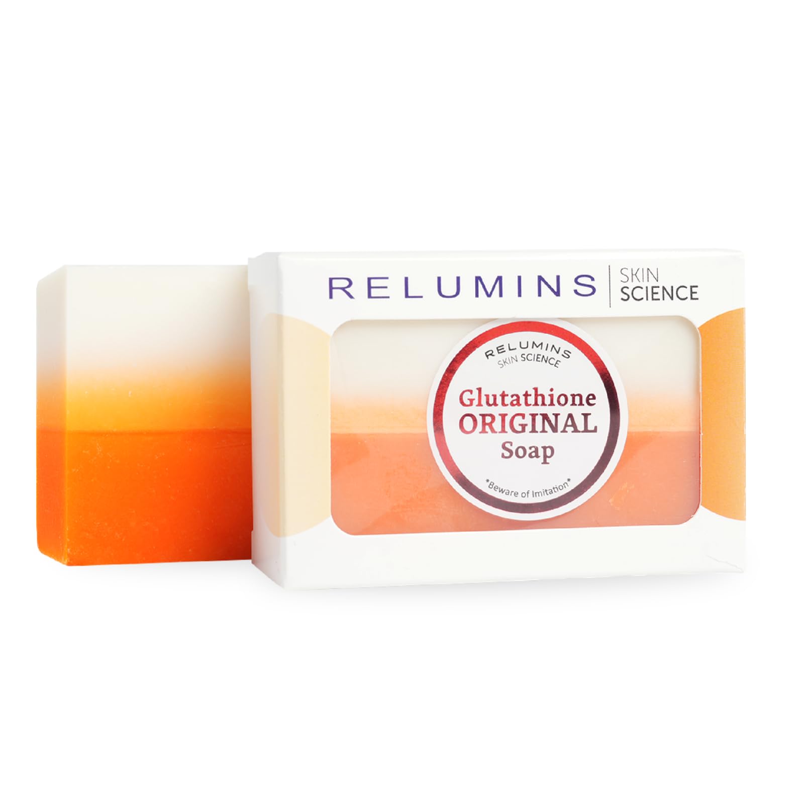 Relumins Glutathione Soap Bars - Holidays Deep Cleansing & Hydrating Soap for Smooth, Refreshed Skin - Gentle Exfoliating Formula for Face & Body - 150g Bar