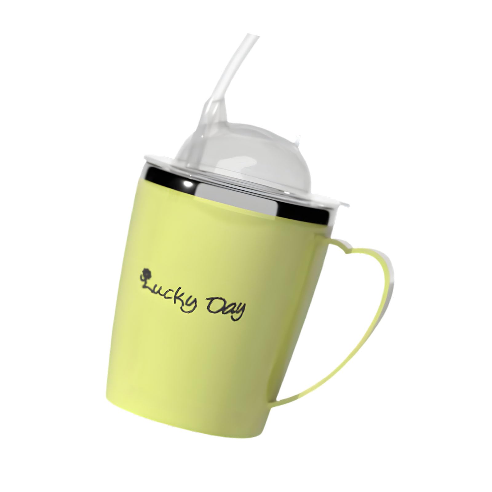 Limtula Spill-Proof Drinking Bottle with Removable Straw and Wide Opening Elderly Moisturization Aid