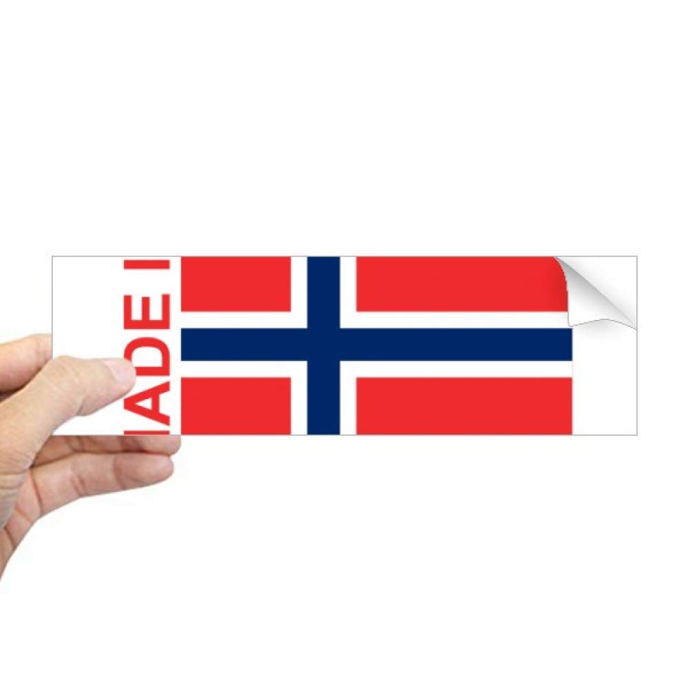 Adhesivo Rectangular para Ventana de Made in Norway Country Love 4