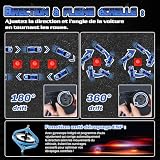 Jonrryin mini voiture drift 1/43 4x4 avec gyroscope et LED photo 5