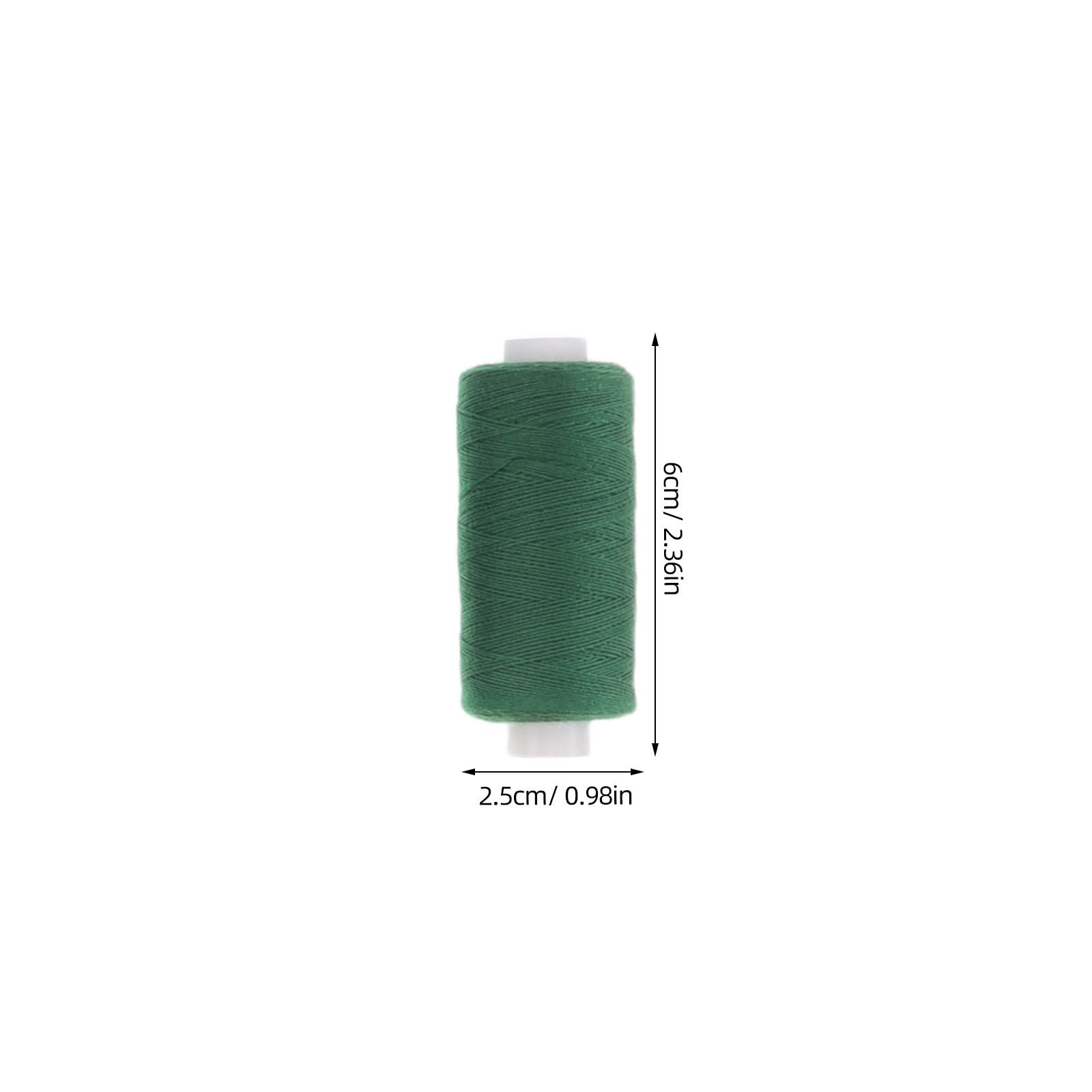 Kit de 72 Bobinas de Hilo de Poliéster para Coser a Mano y Máquina con 36 Colores y Bobinas Preenrolladas, Adecuado para Costura y Bordado