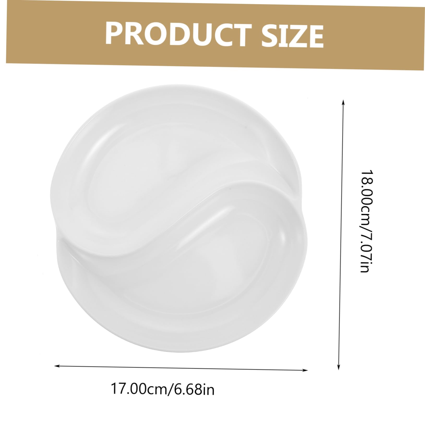 ARTIBETTER 2pcs Ink Grinding Disc Palette Watercolor Paint Tray Pigment Plate Ink Saucer for Artists Students