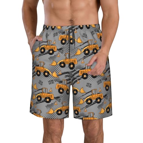 Men's Quick Dry Swim Trunks Beach Board Shorts Swimming Swimwear Hawaiian Bathing Shorts Summer Swimsuit