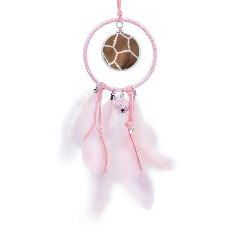 Dream Catcher Girafe Plume Artisanat Abstrait Décoration Murale - 5