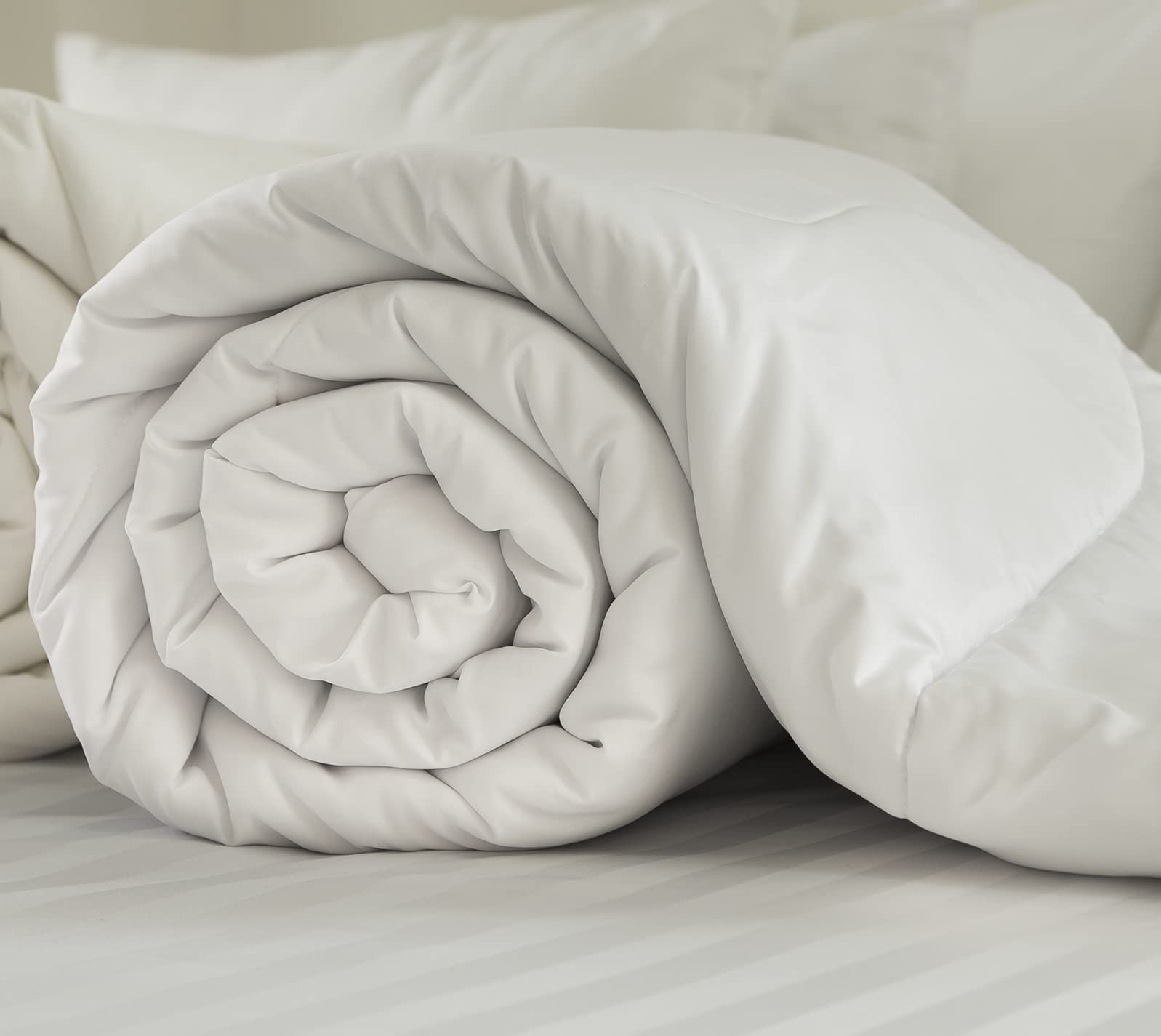 Maria Luxury Bedding & Linen Anti Allergy Cot Bed Duvet 9 TOG Cot Bed Quilt Duvet Toddler Duvet with FREE Cot Pillow - 120cm x 150cm