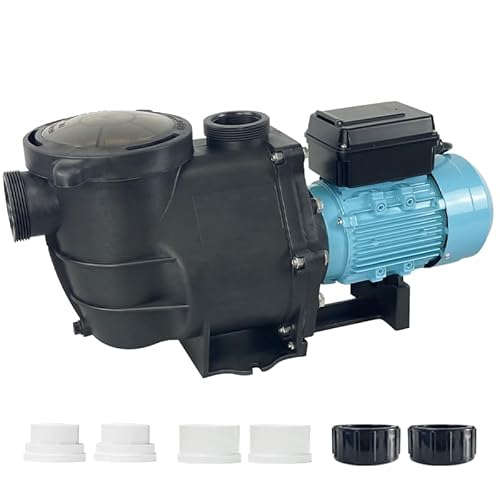 Variable 3-speed Swimming Pool Pumps, 2.5 HP Multiple Speed Programmable Pool Pump, 230Vac 6600GPH 72FT Intelligent In-ground and above ground pool pump, Compatible with both 1.5