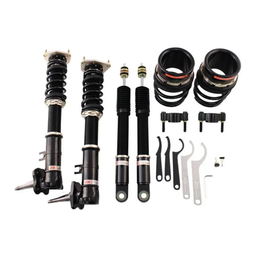 BC Racing BR Series Coilovers W/Spindle Compatible with 83-87 Toyota Corolla AE86