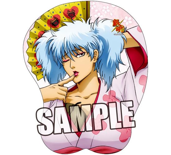 Amazon.co.jp: 銀魂 立体マウスパッド 坂田銀時 パー子 ブロマイド付き 