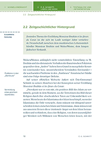 Monsieur Ibrahim et les fleurs du Coran von Eric-Emmanuel Schmitt. Textanalyse und Interpretation: Alle erforderlichen Infos fur Abitur, Matura, Klausur und Referat plus Abituraufgaben mit Losungen - Image 7