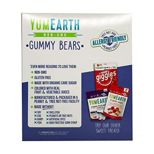 Yumearth Organic Gummy Bears Value Size Box, 10.5 Oz #TOP4