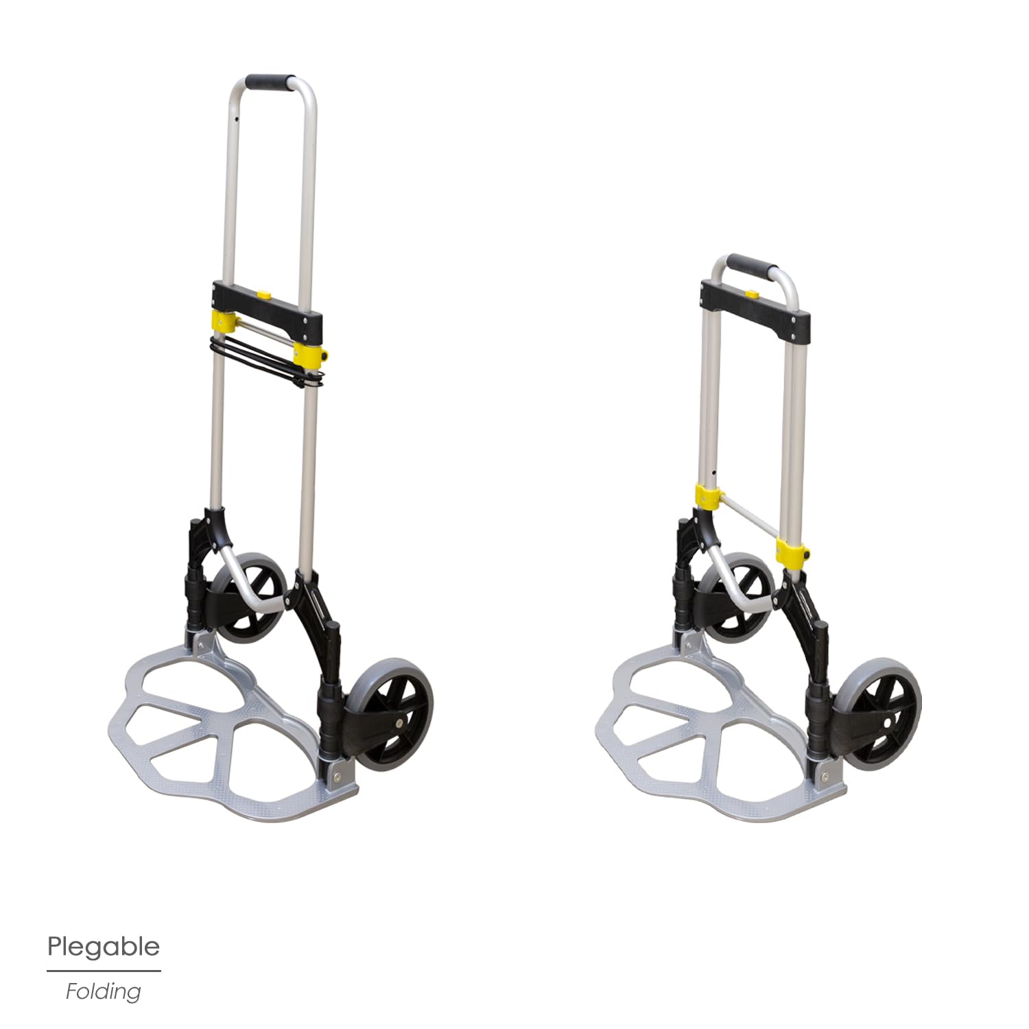 WOLFPACK LINEA PROFESIONAL 11090615 Carretilla Plegable Aluminio Portatil 80 kg.