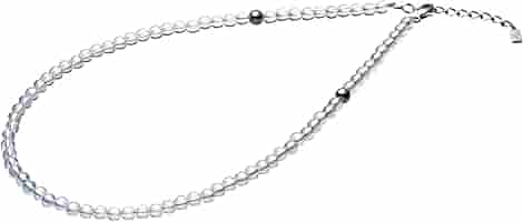 ファイテンPhiten チタン水晶ネックレス（5㎜）40㎝正規品 Phiten ファイテン 水晶ネックレス 40cm(5mm玉)【公式
