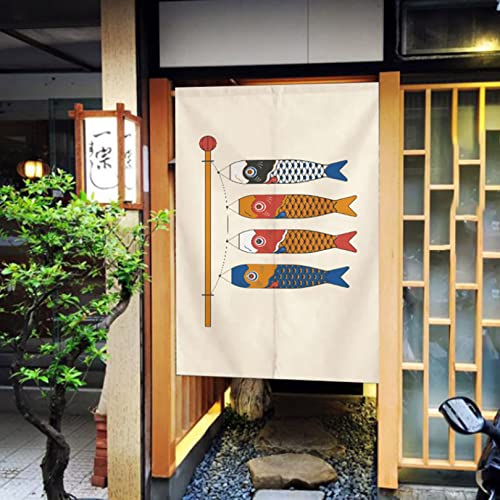 のれん 桜 厚手 65*90CM 富士山 寝室 ドアカーテン 自然の風景 綺麗 簡単取り付け 爽やか 新生活 両面 見えにくい おもしろい 賃貸部屋 夏 引っ越し カラー 洋室兼用 洗濯 つっぱり棒カーテン 年中使用 遮熱断熱 防災 綿麻 オフホワイト 6