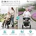 Helavo 2 in 1 Walker Wheelchair Combo with 10