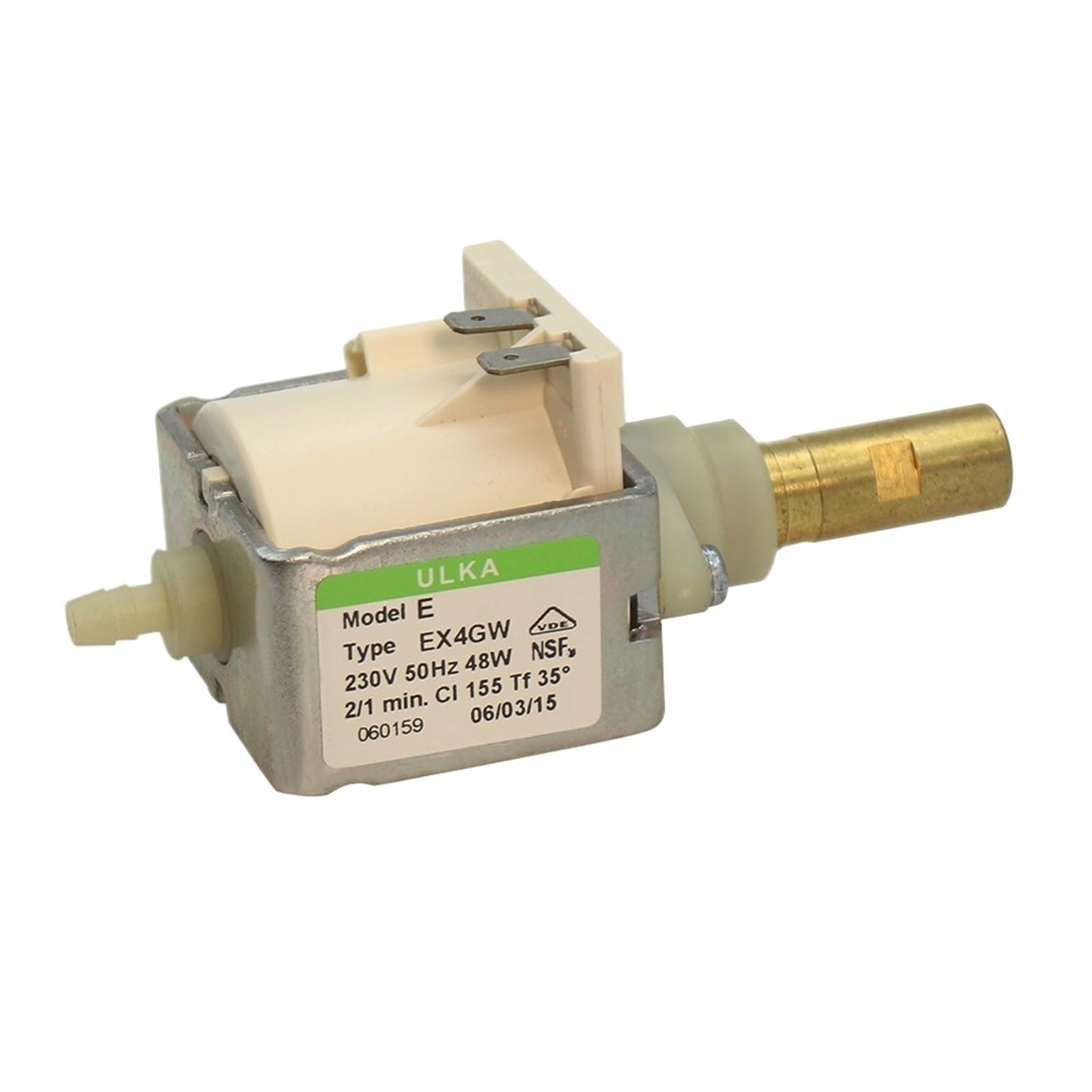 Bomba De Solenoide For Máquina De Café Auténtica, CA 230V, Equipo Médico, Lavadora, Válvula De Solenoide De Bomba Electromagnética ULKA EX4GW