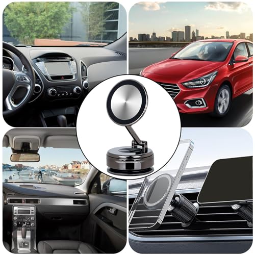 Support magnétique de téléphone pour voiture idéal pour la navigation GPS sur route