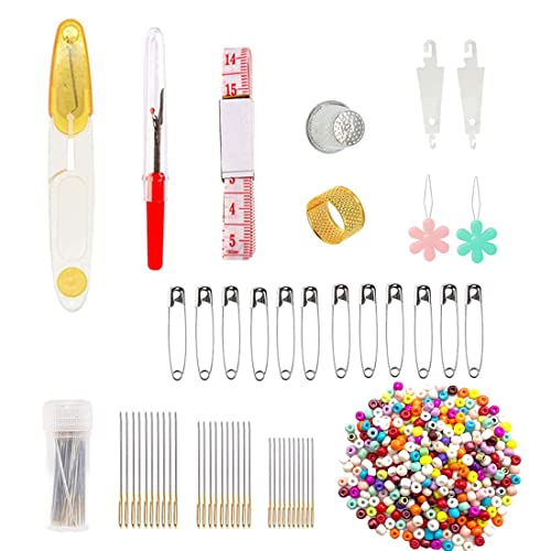 660Pcs Friendship Bracelet String Kit With Storage Box, Embroidery Floss Kit Include 110 Colors Embroidery Thread, 500 Beads, 50 Cross Stitch Tools For Hand Embroidery Knitting Sewing Floss Bobbins #TOP1