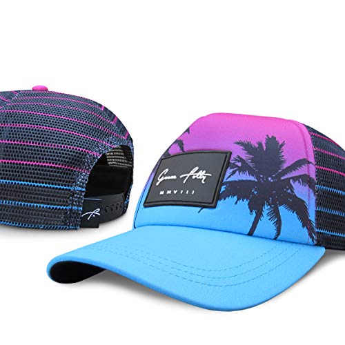 Image of Grace Folly Foam Trucker Hat Snapback Mesh Baseball Cap for Men or Women