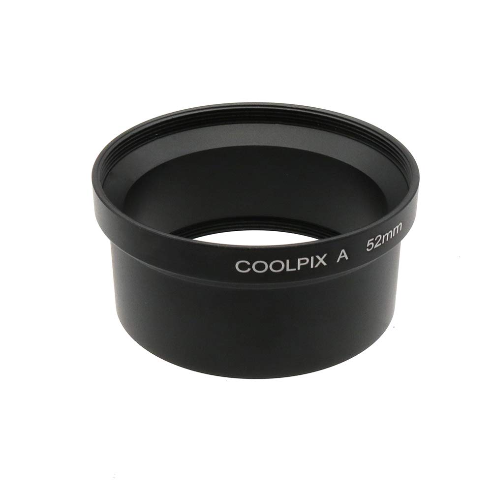 Amazon.com : Metal Adapter Tube for Nikon Coolpix A 52mm Lenses