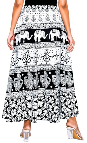 Image of Premium Cotton Skirt for Women with Pocket, Free Size